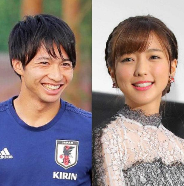 日女星真野惠里菜正式宣布将嫁足球运动员柴崎岳