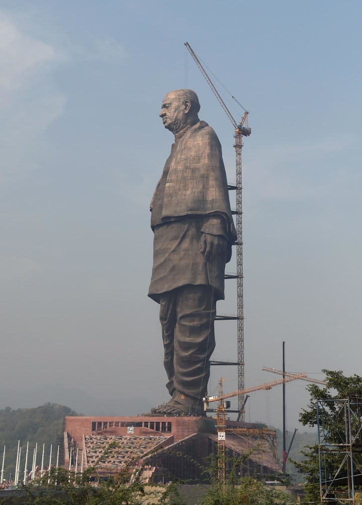 印度下周将揭幕“世界最高雕塑”