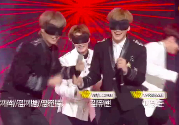 EXO实现“公约”戴眼罩跳舞 撞成一团笑翻网友
