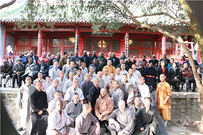 非洲国家驻华使节团参访少林寺