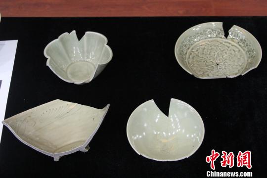 采集的各类器物标本。　陕西省文物局摄