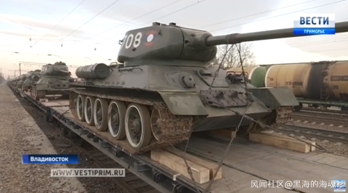 老挝“以旧换新” 30辆T-34坦克返销俄罗斯