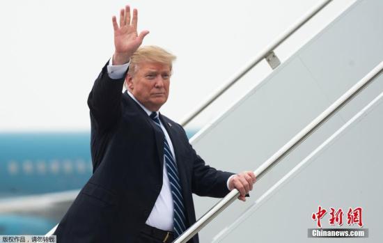 资料图:美国总统特朗普。