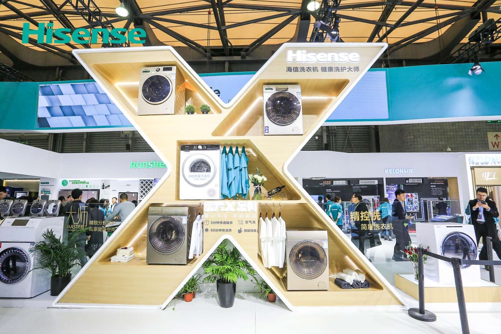 2019AWE开幕,海信ULED、OLED、激光电视三驾马车首次同台