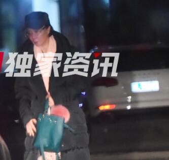 57岁蔡明素颜出门打扮土气 网友：像买菜的奶奶