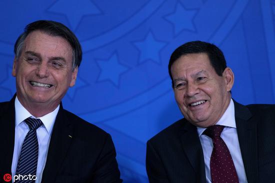 巴西副总统：5G建设不排除华为 巴西需要其技术