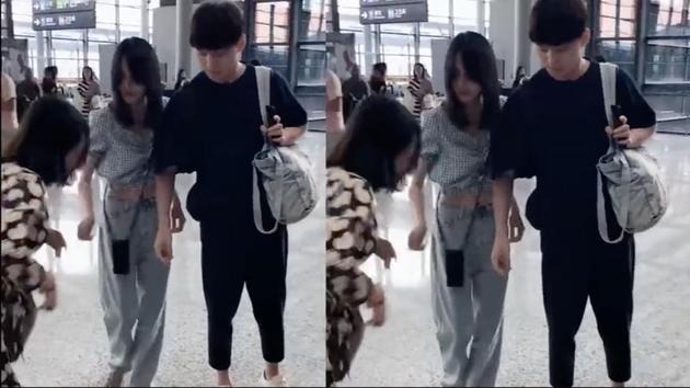 郑爽张恒偶遇路人摔倒 暖心询问获赞“人美心善”