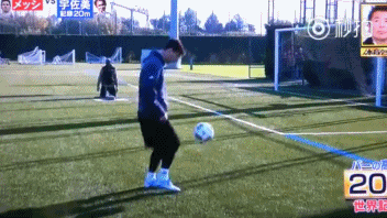 颠球进筐 pk机器人,梅西惊呆日本人,郝海东也服