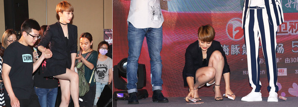 钱掉了，“国民媳妇”海清第一反应是赶紧捡起来……