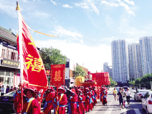 200年前老天津的婚庆公司是嘛?金狮大轿老会