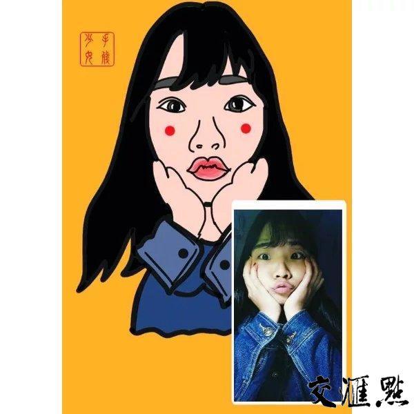 扬大女生致青春 把朋友画得又丑又萌!(组图)