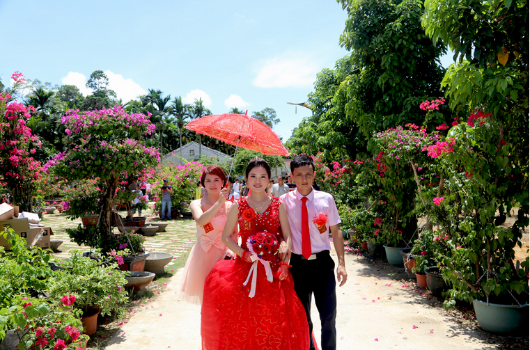 万宁独特的乡村婚礼