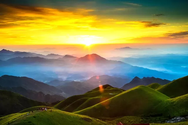 这个暑假,江西山水和霞光更配哦_凤凰江西