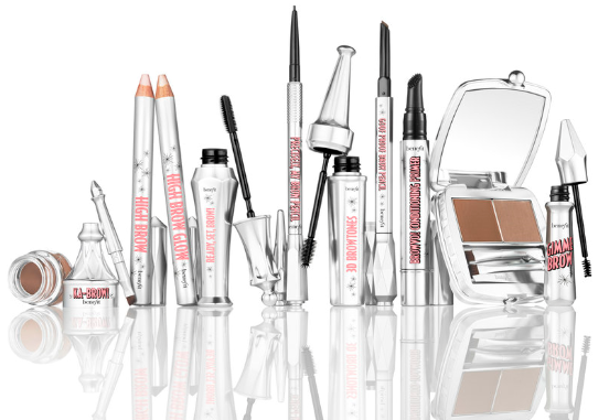 眉妆品牌贝玲妃Benefit推出9大系列29个产品