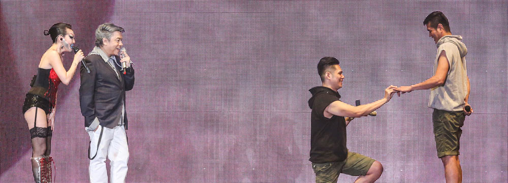 一周图片精选：小S蔡康永见证同志朋友求婚
