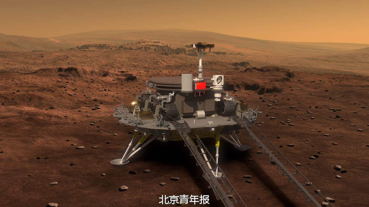 中国火星探测器首露真容(组图)