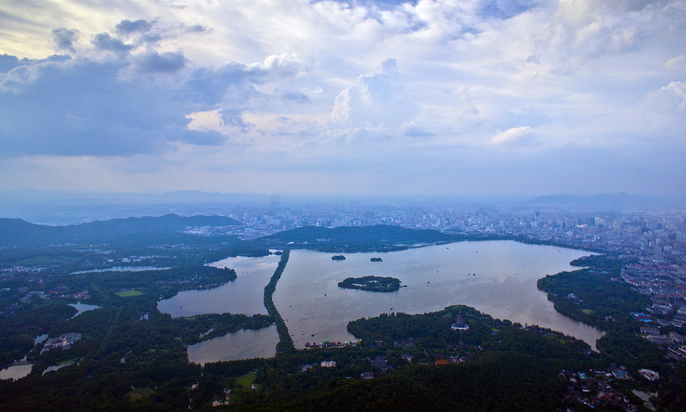 航拍杭州G20峰会会场独特景色(高清组图)