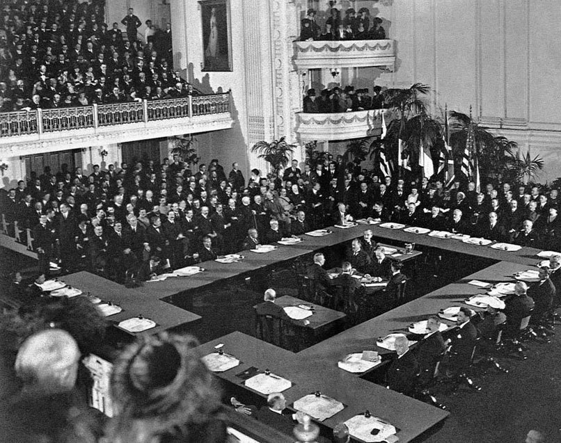 1921年华盛顿会议会场。