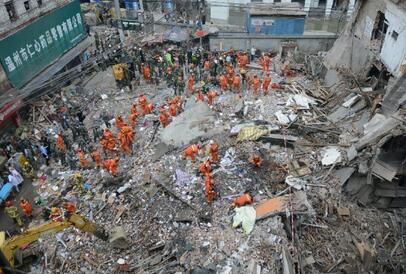 浙江温州4间民房倒塌 遇难人数上升至10人
