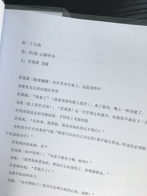 双男主的禁欲耽美剧?疑问道端游网剧剧本曝光