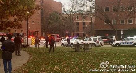 美俄亥俄州立大学发生枪击案 9人受伤1名嫌犯身亡