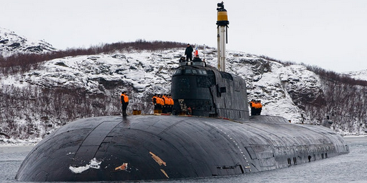 俄军核潜艇在地中海神出鬼没 北约出动重兵围堵