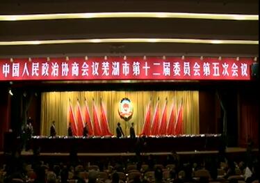 芜湖市政协十二届五次会议隆重开幕