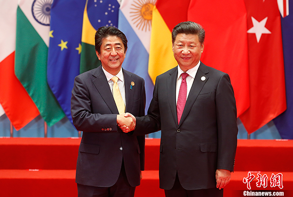日媒称安倍急求与中国领导人见面 缓和东海局势