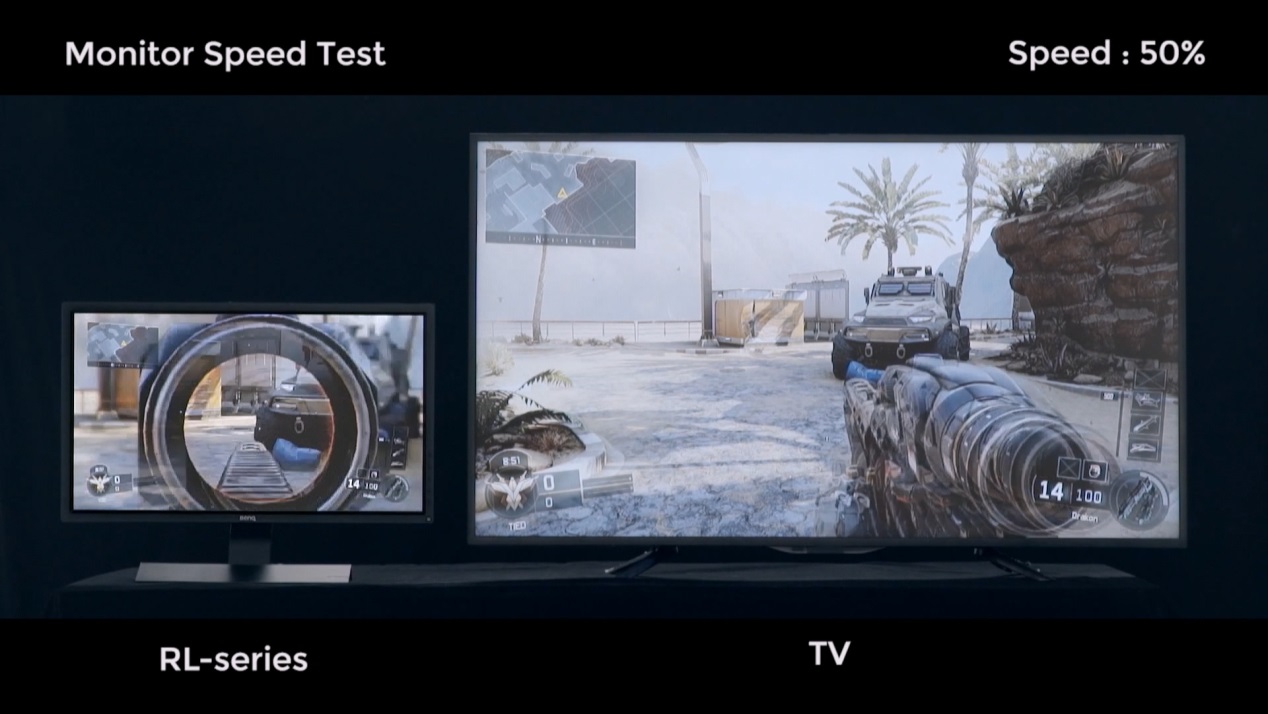 为什么说明基RL系列显示器最适合主机游戏?