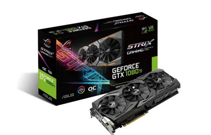 地表超强显卡 华硕STRIX GTX1080Ti显卡