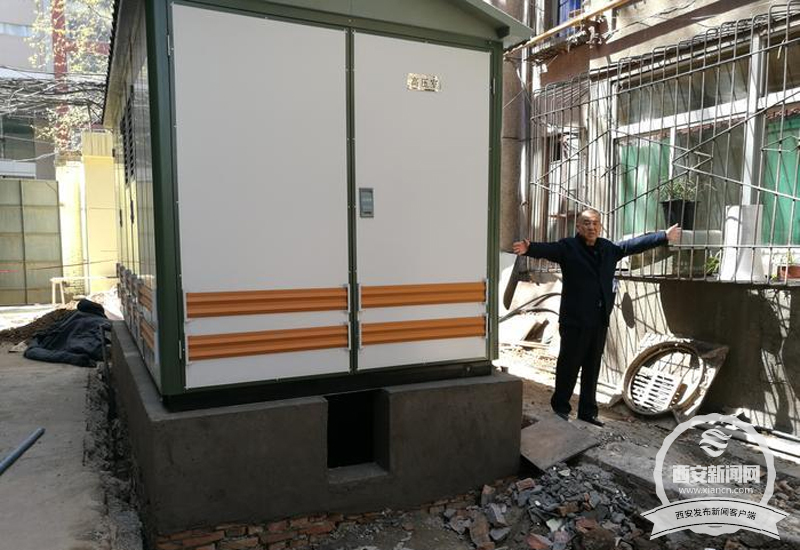 小区新改建两个配电室离居民住宅不足两米引质疑