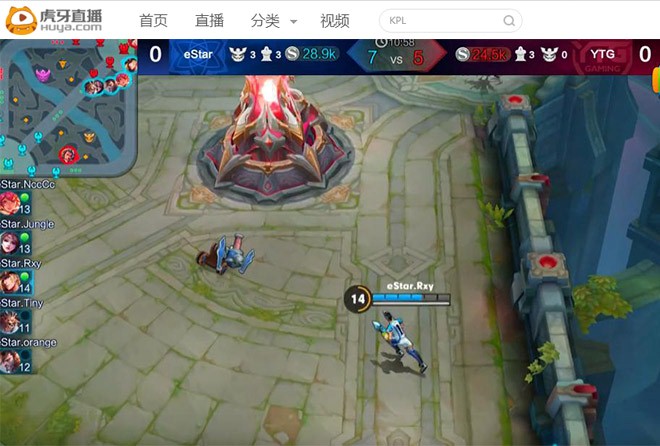 虎牙直播王者荣耀KPL最有黑马潜质的战队YT
