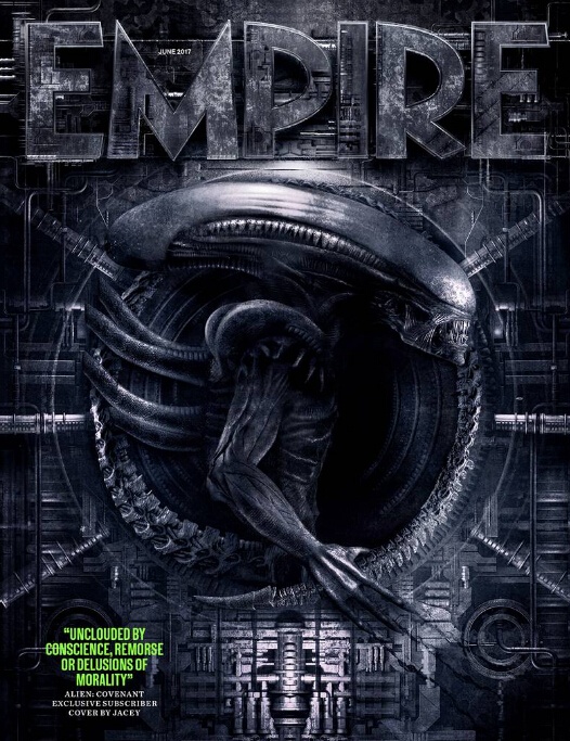 《异形：契约》登《帝国》封面 经典怪物将再现银幕
