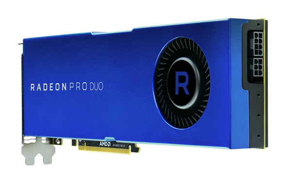全新Radeon Pro Duo发布：32GB显存 双北极星核心