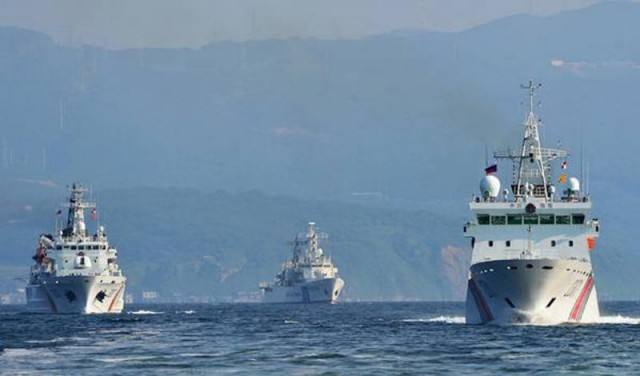 日巡逻船靠近中国钓鱼岛领海 遭中方海警船警告