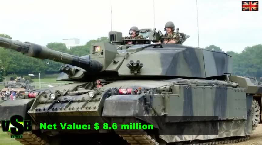 2017年世界十大最贵的坦克和飞机