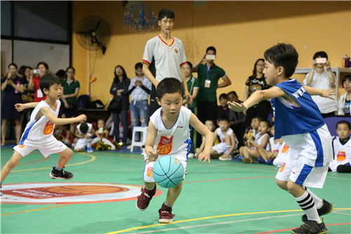 2017华蒙星第二届全国幼儿园篮球联赛西安热
