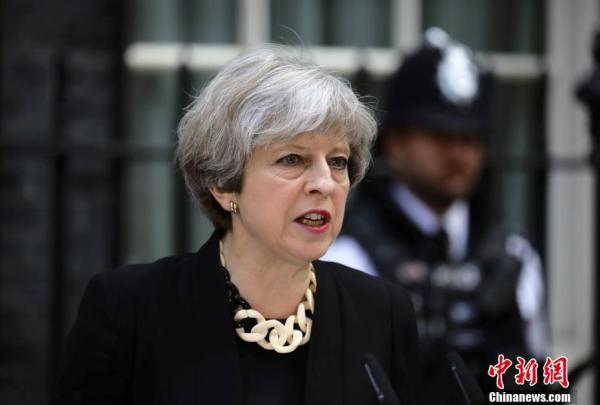 蕾莎·梅发表声明：英国不会让恐怖主义有生存空间