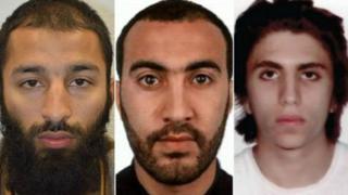 伦敦恐袭：警方公布三名袭击者身份