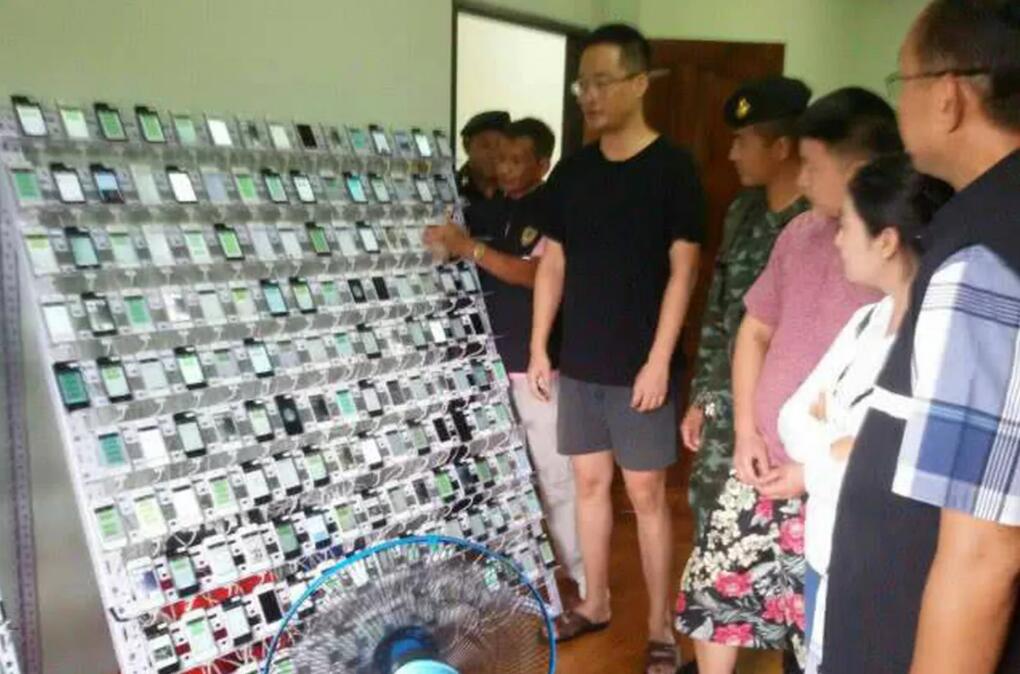 泰国警方查获刷榜工厂 用474台iPhone在微信上炒热度