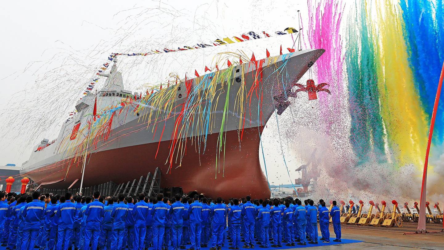 印媒称中国拥有283艘大型水面战舰：是印度4倍多
