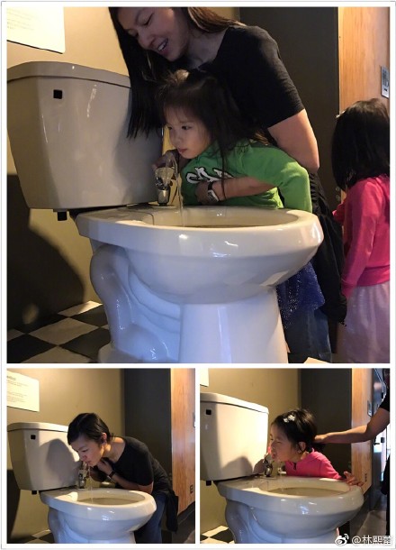 林熙蕾让女儿喝马桶的水，网友一句话真相了！
