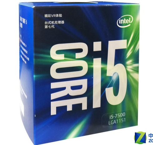 性能游戏处理器 i5-7500京东为1479元