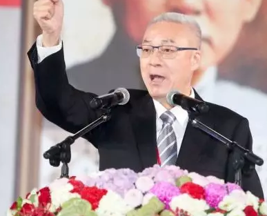 吴敦义就职国民党主席 讲话强调“九二共识”