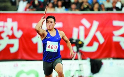一投定冠军！老将赵庆刚80米04卫冕全运男子标枪