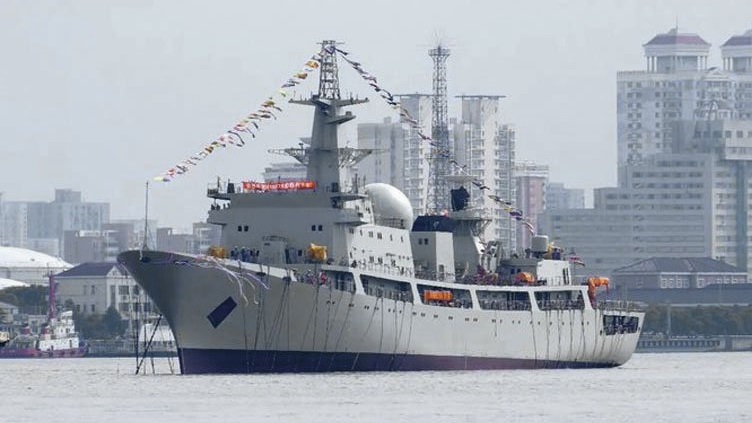 简氏：中国下水第7艘815A型侦察船 未来会造更多
