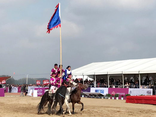 国际马术耐力赛在安徽砀山启动 吸引十几个国