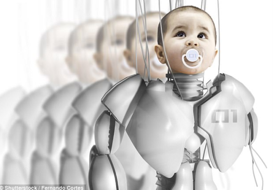 未来100年人和机器人将生出小宝宝 创造新“混血儿”