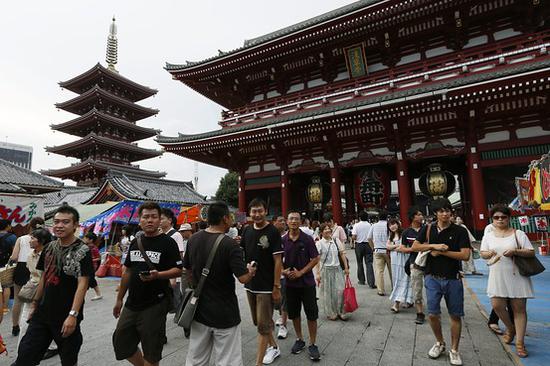 日本成中国人新年出境游最热目的地 韩国掉出