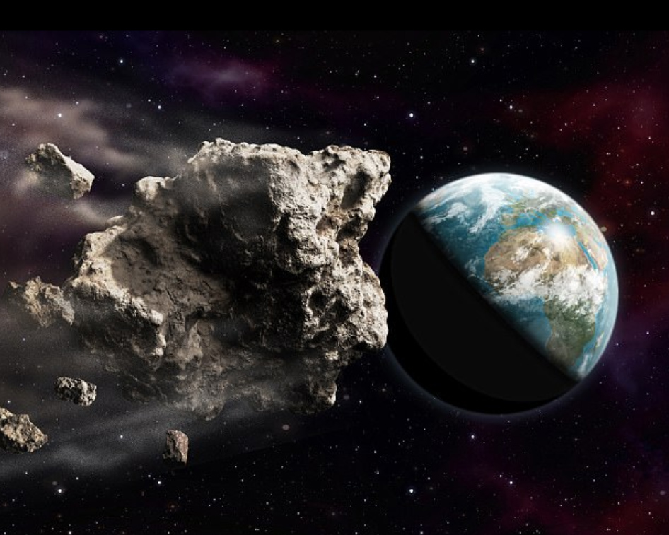 危险小行星高速奔向地球